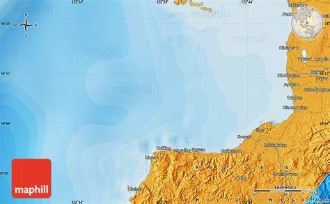 Detailed Google Hybrid Map of Cauayan .